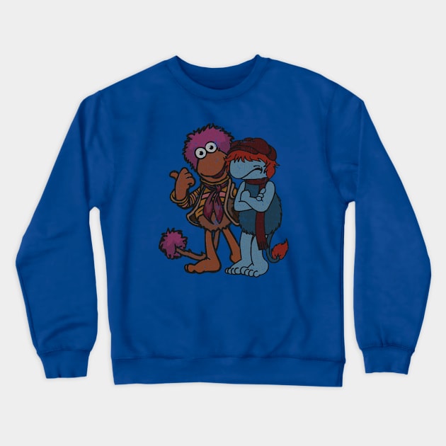 gobo and friend Crewneck Sweatshirt by Mama@rmi